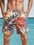 Jasper - Badeshorts mit Blatt-Print