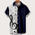 Jackson - Musiknoten Druck Shirt
