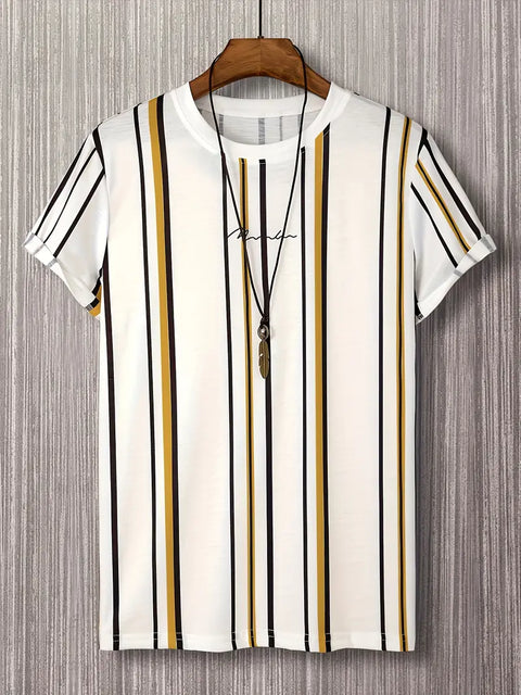 Silvanus - Herren Casual Rundhals-Shirt
