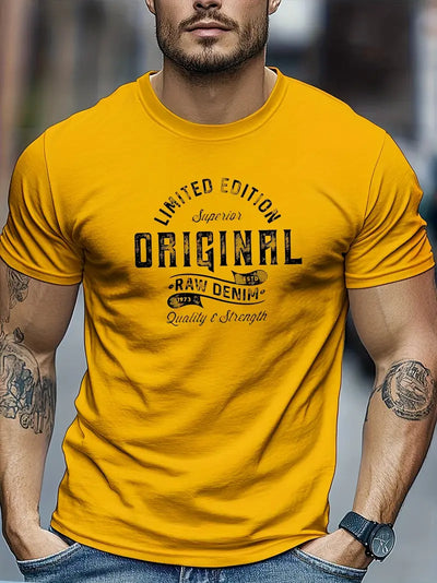 Tobias - Elegantes Rundhals T-Shirt für Herren