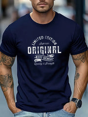 Tobias - Elegantes Rundhals T-Shirt für Herren