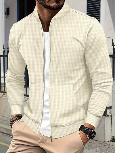 Alonzo - Herren Casual Full Zip Jacke
