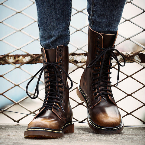 Oliver - Mittelfuß-Stiefel aus Leder