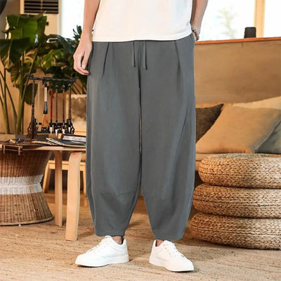 Alfred - Hosen aus Baumwolle und Leinen