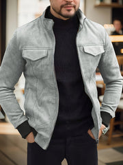 Dave - Elegante klassische Winterjacke mit Reißverschluss