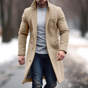 Kenneth - Eleganter langer Wintermantel