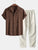 Ariano - Set aus Leinenhemd und Hose