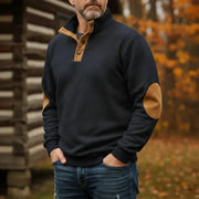 Josef - Klassischer warmer Pullover mit Stehkragen für Herren