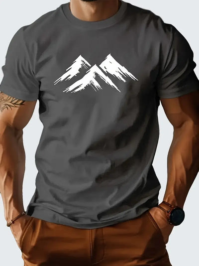 Simon - Herren Casual Rundhals-Shirt