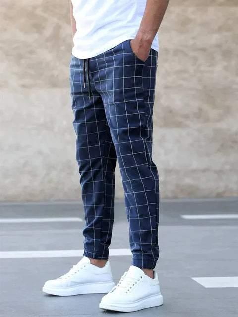 Parker - Karierte Stretch-Hose