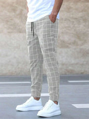 Parker - Karierte Stretch-Hose