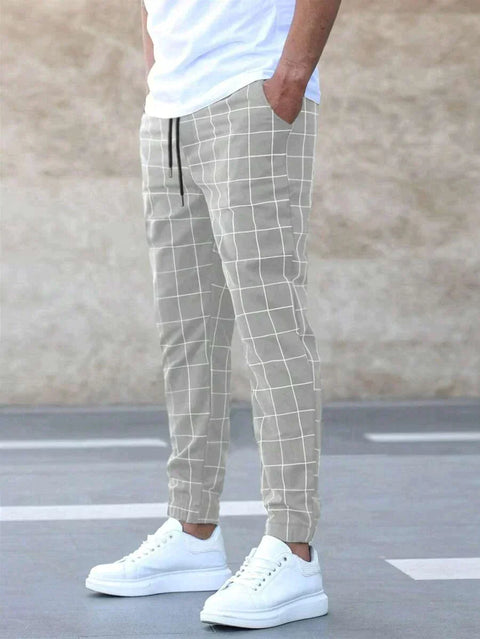 Parker - Karierte Stretch-Hose