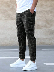 Parker - Karierte Stretch-Hose