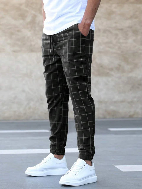 Parker - Karierte Stretch-Hose
