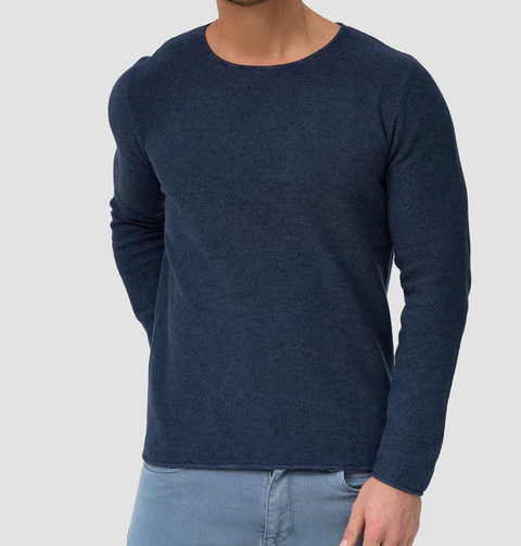 Marius - Lässiger warmer Rundhalspullover für Herren