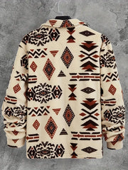 Edmund - Herrenjacke mit Aztekenmuster