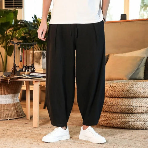 Alfred - Hosen aus Baumwolle und Leinen