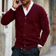Julian - Stilvolle lässige Strickjacke für Männer