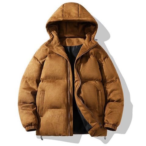 Isaac - Gemütliche, wattierte Winterjacke mit Kapuze