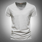 Aurelio - Klassisches und Stilvolles V-Ausschnitt-T-Shirt für Herren