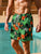 Clark - Tropische Shorts mit Blumenmuster