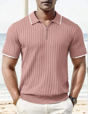Romeo – Lässiges, vielseitiges Strick-Poloshirt für Herren