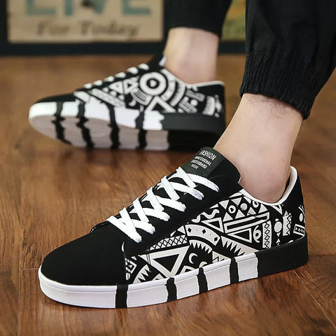 Christian - Stylische Herrenschuhe aus Segeltuch