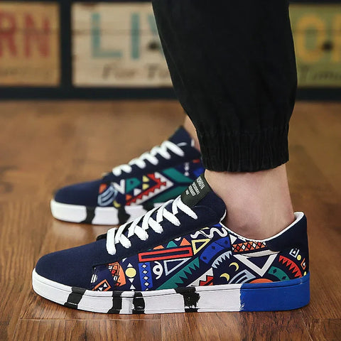 Christian - Stylische Herrenschuhe aus Segeltuch