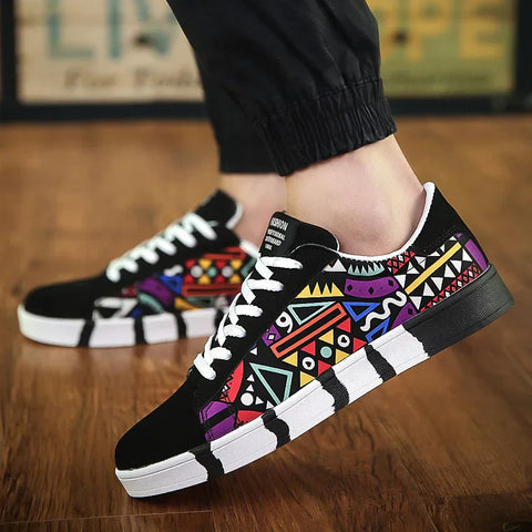 Christian - Stylische Herrenschuhe aus Segeltuch