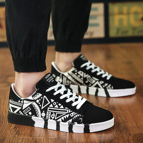 Christian - Stylische Herrenschuhe aus Segeltuch