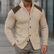 Harrison - Klassische, warme Strickjacke mit Knöpfen für Herren