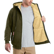 TOMMY - Fleece-Kapuzenpullover mit Reißverschluss