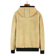 TOMMY - Fleece-Kapuzenpullover mit Reißverschluss