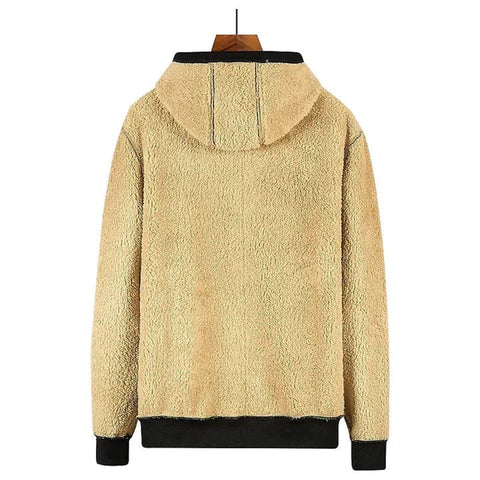 TOMMY - Fleece-Kapuzenpullover mit Reißverschluss