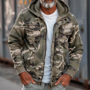 Rodolfo - Stilvolle Camouflage-Kapuzenjacke für Herren