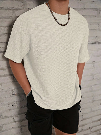 Wesley - Herren Casual Rundhals-Shirt
