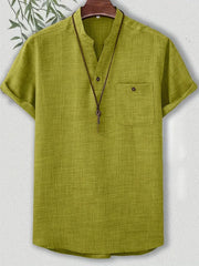 Donald - Retro Casual Herrenhemd