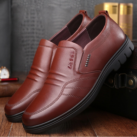 Lionel - Rutschfeste Lederschuhe