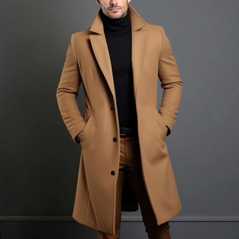 Daryl - Eleganter klassischer warmer Winter-Trenchcoat