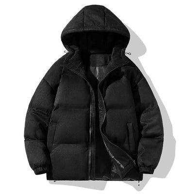 Isaac - Gemütliche, wattierte Winterjacke mit Kapuze
