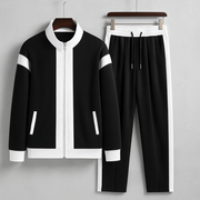 Alonso - Elegantes, stilvolles Trainingsanzug-Set mit Reißverschlussjacke und -hose für Herren