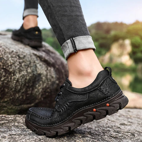Alistair - Schnürschuhe aus echtem Leder