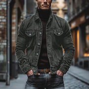 Darryl - Elegante Jacke mit Reverskragen und Knöpfen für Herren