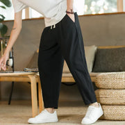 Edward  - Baumwoll-Leinen-Hose
