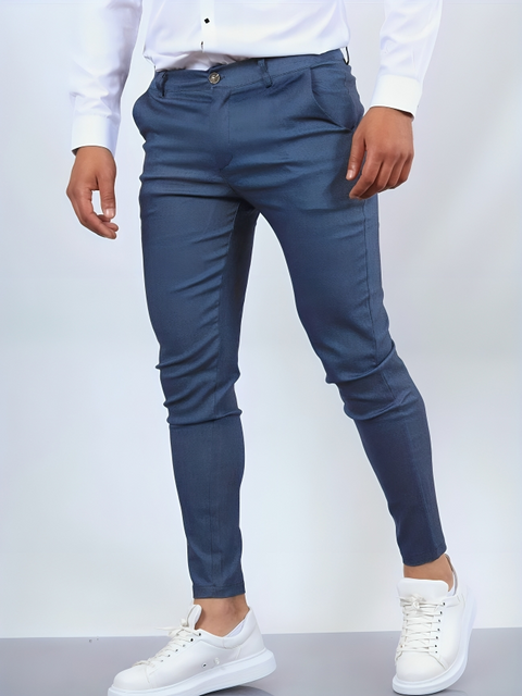 Frank - Eng geschnittene, bequeme Herrenhose