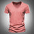 Aurelio - Klassisches und Stilvolles V-Ausschnitt-T-Shirt für Herren