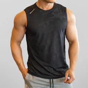 Alvin - Schnelltrocknendes ärmelloses Sportshirt für Herren