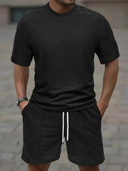 Casper - Herren-Set aus Rundhalshemd und Shorts