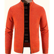 John - Strickjacke mit Rollkragen