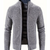 John - Strickjacke mit Rollkragen